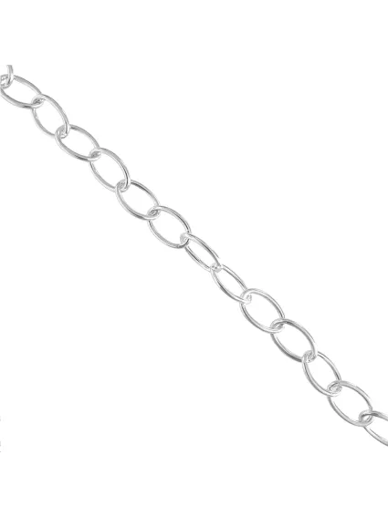 Chaîne maille ovale 15,6x11,3mm