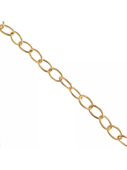 Chaîne maille ovale 15,6x11,3mm