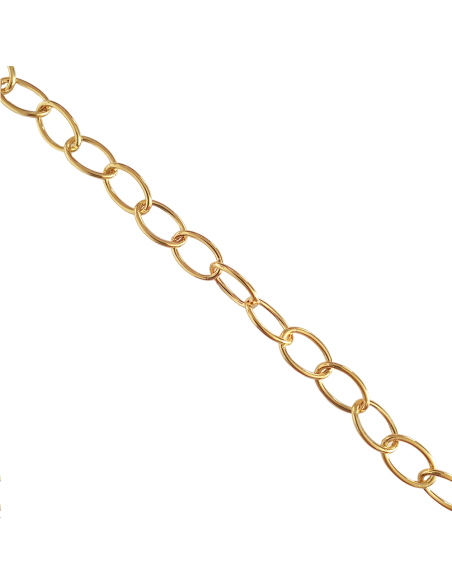 Chaîne maille ovale 15,6x11,3mm