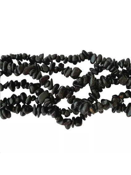 Black Tourmaline chips 5-8mm