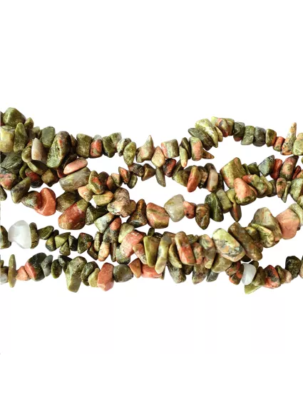 Unakite chips 5-8mm 