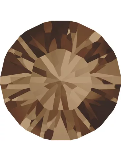 Strass SS39 8mm L. smoked topaz f
