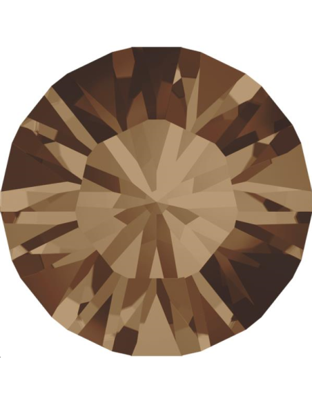 Strass SS39 8mm L. smoked topaz f Strass SS39 8mm L. smoked topaz f