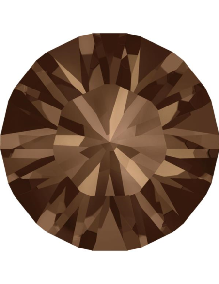 Strass SS39 8mm Smoked topaz f