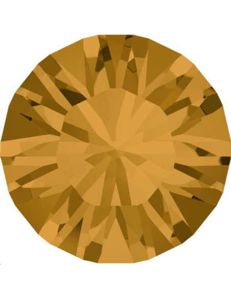Strass SS39 8mm Topaz f Strass SS39 8mm Topaz f