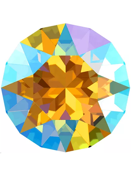 Xirius chaton 8mm light topaz shimm