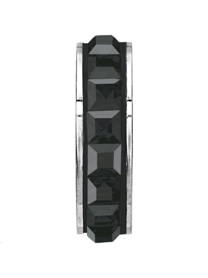 Be charmed pave / steel 13x3.5mm