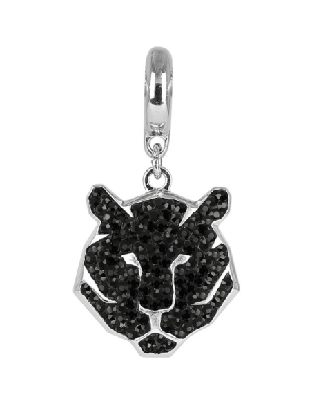 Pave charms Tigre16mm jet
