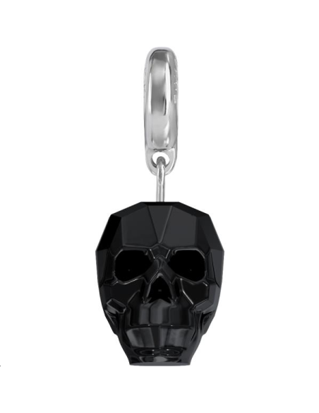 Skull charms 13mm jet