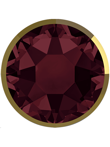 Rimmed flat back 4,8mm hotfix