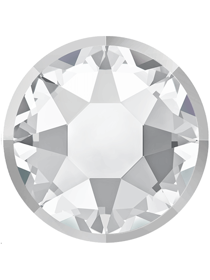 Rimmed flat back 4,8mm hotfix