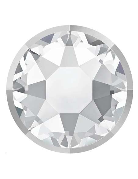 Rimmed flat back 4,8mm hotfix