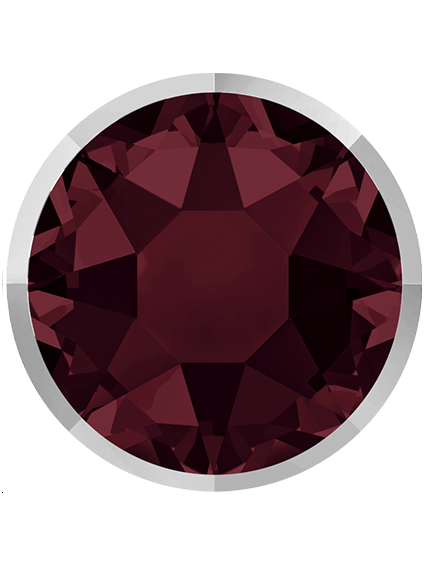 Rimmed flat back 4,8mm hotfix