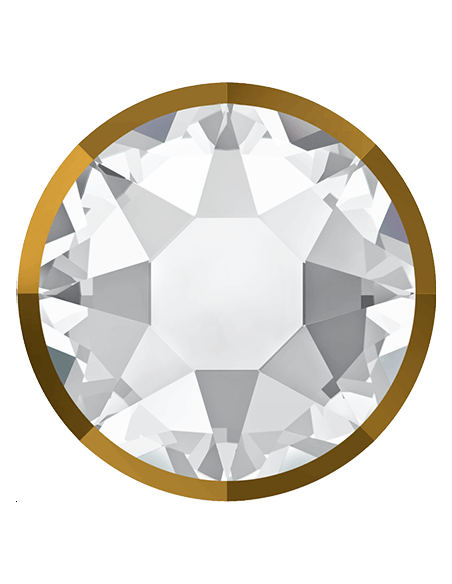 Rimmed flat back 4,8mm hotfix