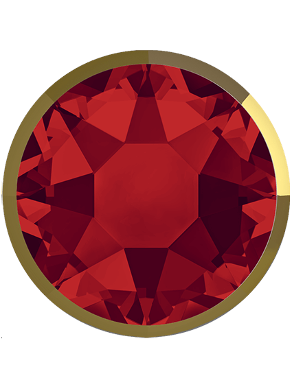 Rimmed flat back 4,8mm hotfix