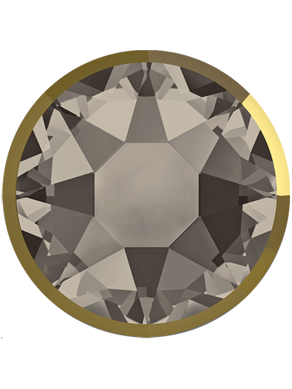 Rimmed flat back 4,8mm hotfix