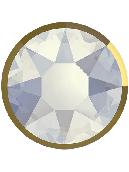 Rimmed flat back 7,27mm hotfix