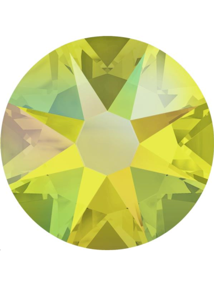 Lot 10 strass plats à coller 6,5mm 