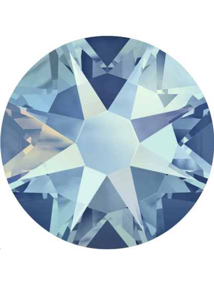 Lot 10 strass plats à coller 6,5mm