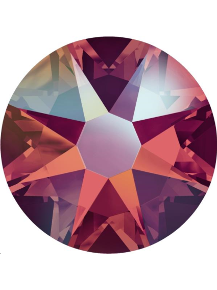 Lot 10 strass plats à coller 6,5mm