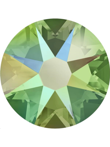 Lot 10 strass plats à coller 6,5mm