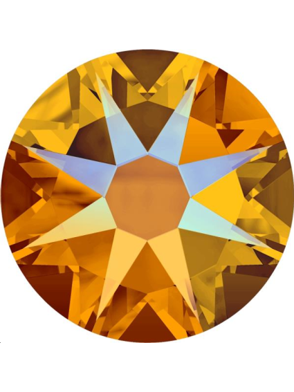 Lot 10 strass plats à coller 6,5mm