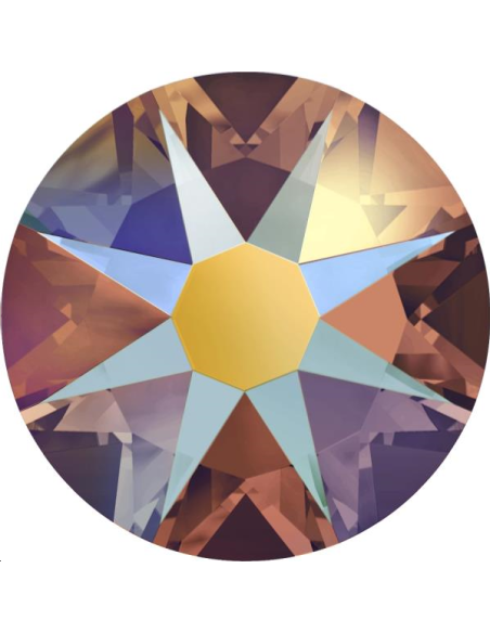 Lot 10 strass plats à coller 6,5mm  Lot 10 strass plats à coller 6,5mm