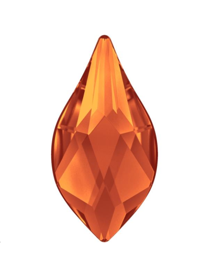Flame flat back 10mm