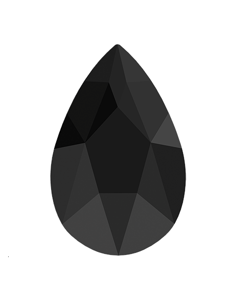 Pear flat back 8x5mm Pear flat back 8x5mm