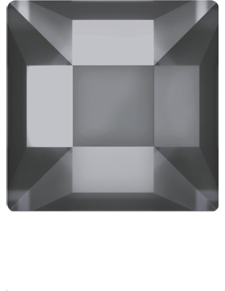 Square flat back 4mm cr silver nigh Square flat back 4mm cr silver nigh