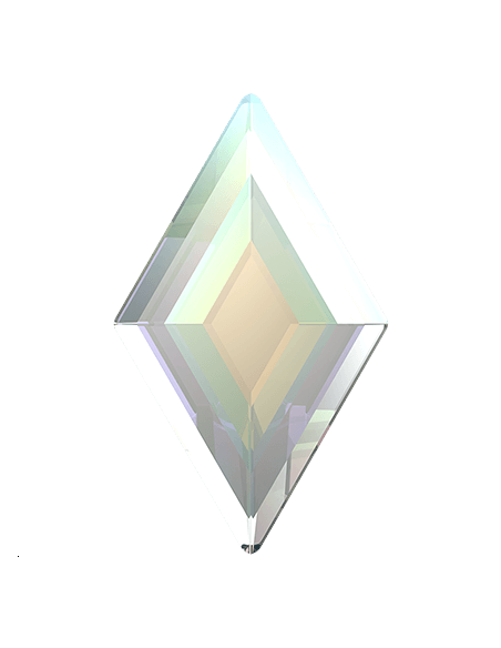 Diamond shape flat back 6mm