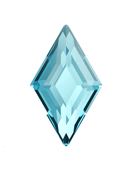 Diamond shape flat back 6mm