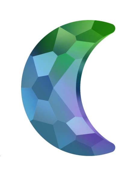 Moon flat back 8mm scarabaeus green Moon flat back 8mm scarabaeus green