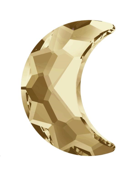 Moon flat back 8mm cr golden shadow