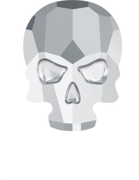 Skull flat back 14x10,5mm Skull flat back 14x10,5mm