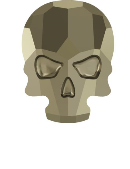 Skull flat back 14x10,5mm Skull flat back 14x10,5mm