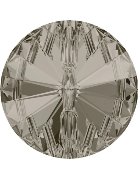 bouton rond 12mm crystal satin bouton rond 12mm crystal satin