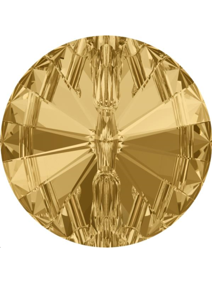 bouton rond 12mm Light col topaz