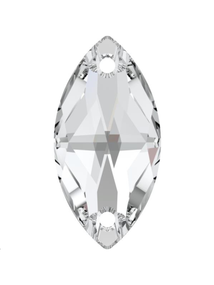 pierre à coudre ovale 12x6mm cr
