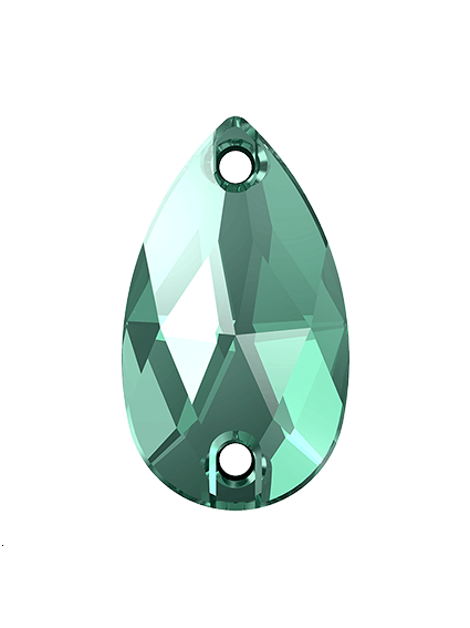 Pierre à coudre goutte 12x7mm
