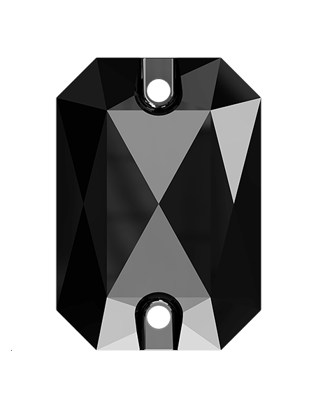 Pierre à coudre Emerald cut 14x10mm