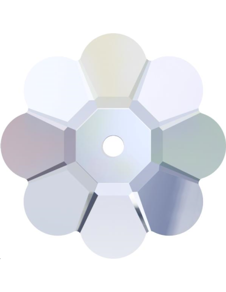 Fleur 6mm crystal AB