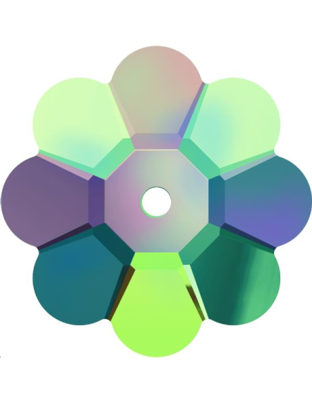 Fleur 6mm vitrail medium