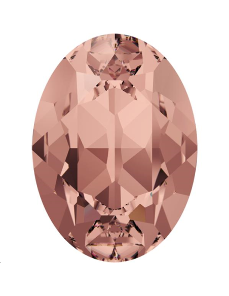 Cabochon 18x13mm blush rose f