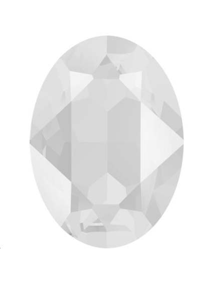 Cabochon 18X13 Cr powder grey f