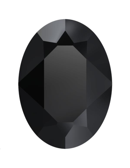 Cabochon18X13mm Jet unfoiled Cabochon18X13mm Jet unfoiled