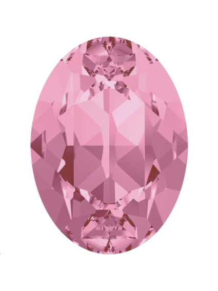 Cabochon18X13mm Light rose f
