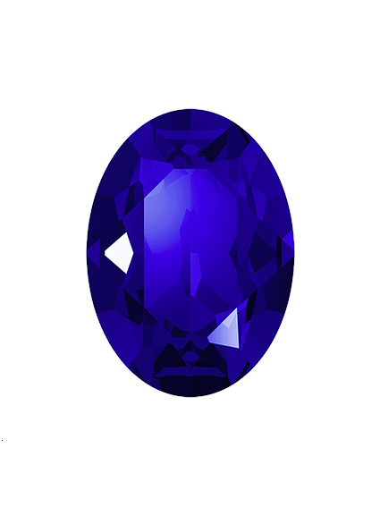 Cabochon 18X13mm majestic blue f