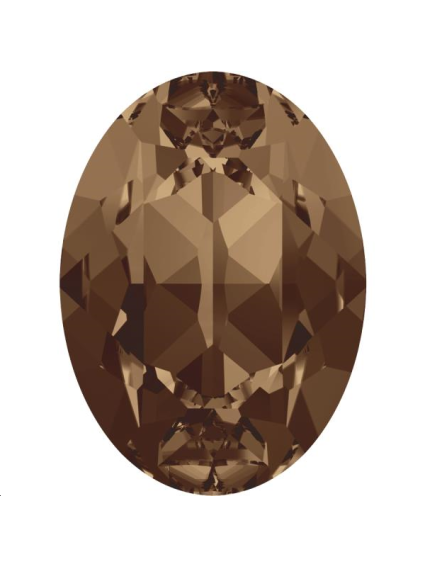 Cabochon18X13mm Smoked topaz f