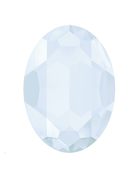 Cabochon 30x22mm Cr powder blue uf